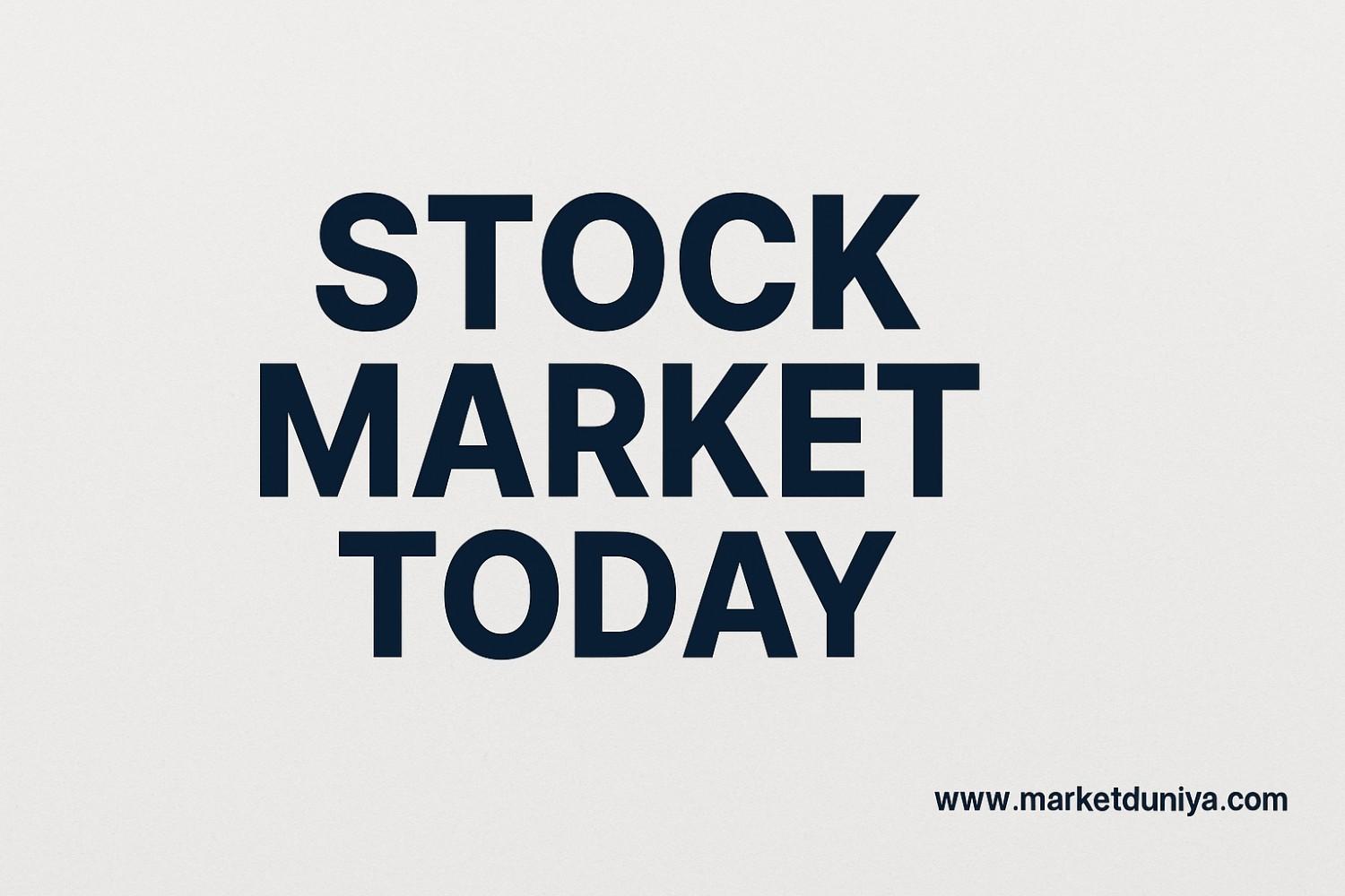 Stock Market Today